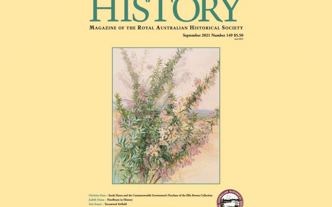 RAHS Subscriptions: Magazines – History no.149 September 2021