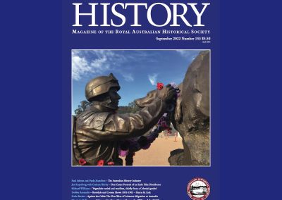 RAHS Subscriptions: Magazines – History no.153 September 2022
