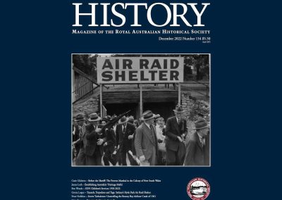 RAHS Subscriptions: Magazines – History no.154 December 2022