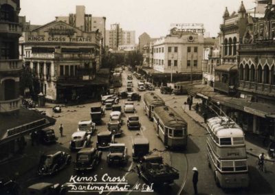 RAHS Members: Images – Kings Cross Darlinghurst c1930