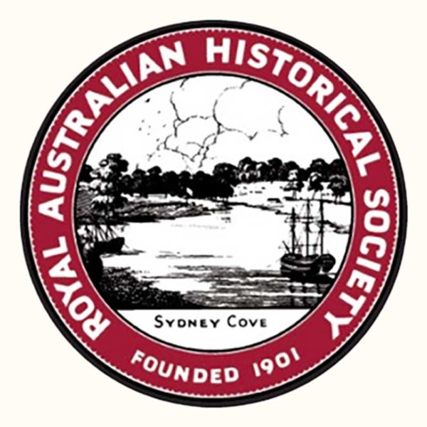 The logo of the Royal Australian Historical Society