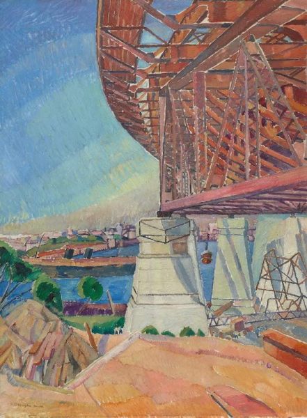 Grace Cossington Smith’s the curve of the bridge 1928 -29