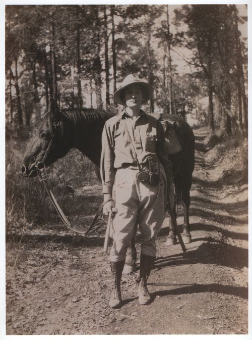 A portrait of Dorothy Hill who was an Australian geologist and palaeontologist, the first female professor at an Australian University, and Academy of Science.