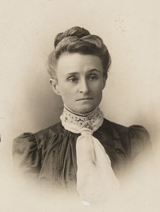 Portrait of Edith Cowan 1861 – 1932 first woman in Parliament House.