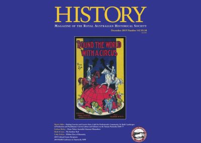 RAHS Subscriptions: Magazines – History no.142 Dec 2019