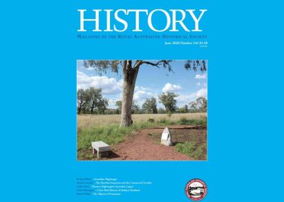 RAHS Subscriptions: Magazines – History no.144 June 2020