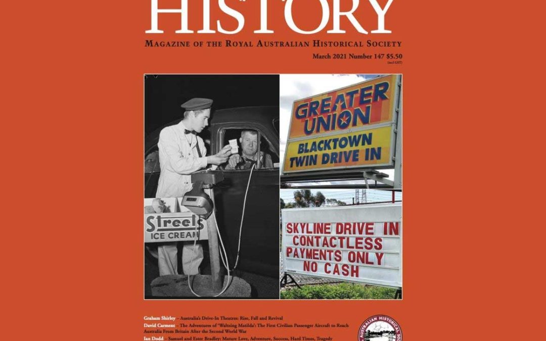 RAHS Subscriptions: Magazines – History no.147 Mar 2021