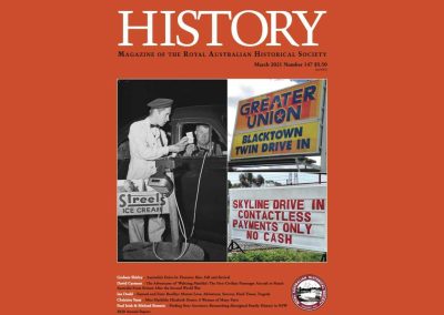 RAHS Subscriptions: Magazines – History no.147 Mar 2021