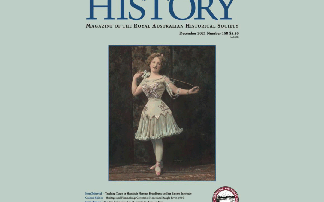 RAHS Subscriptions: Magazines – History no.150 December 2021