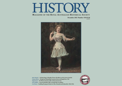 RAHS Subscriptions: Magazines – History no.150 December 2021
