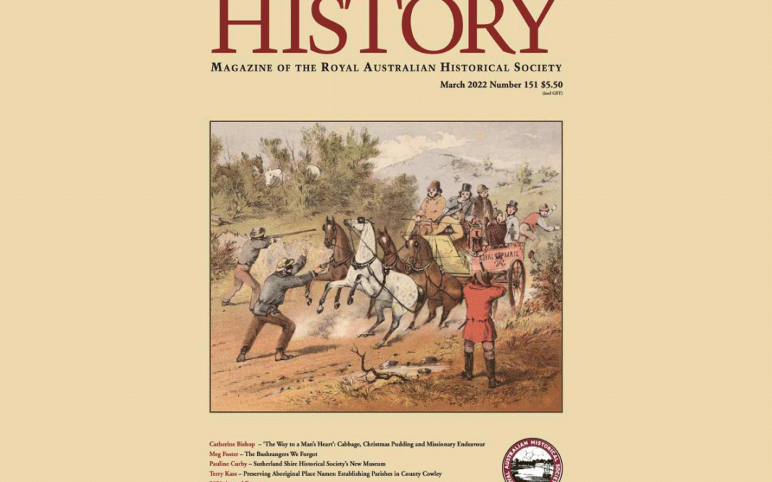 RAHS Subscriptions: Magazines – History no.151 March 2022