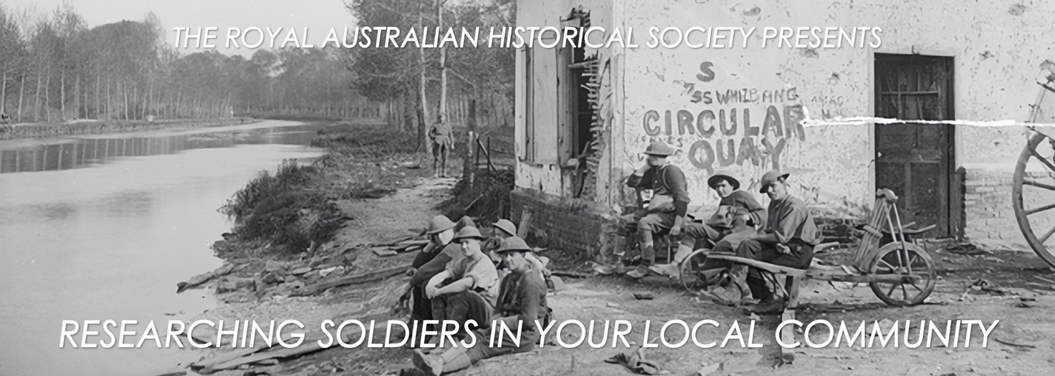 Researching Soldiers in Your Local Community logo alt""