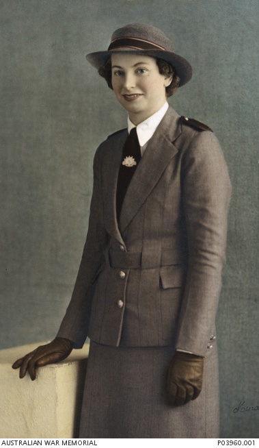 Portrait of Lieutenant Colonel Vivian Bullwinkel in uniform which hangs in the Australian War Memorial, Canberra.