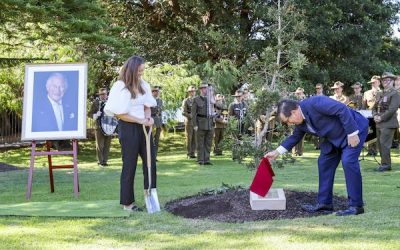 Coronation Ceremonial Tree Planting at NSW Government House
