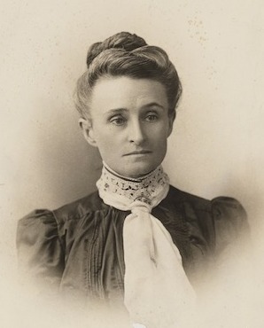 Portrait of Edith Cowan 1861 – 1932 first woman in Parliament House.