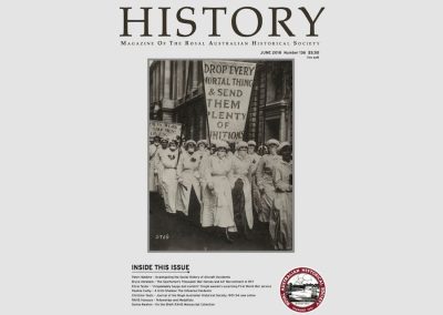 RAHS Subscriptions: Magazines – History no.136 June 2018