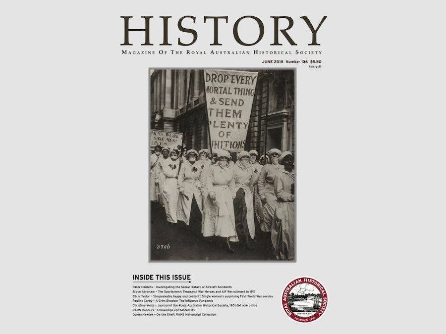 RAHS Subscriptions: Magazines – History no.136 June 2018
