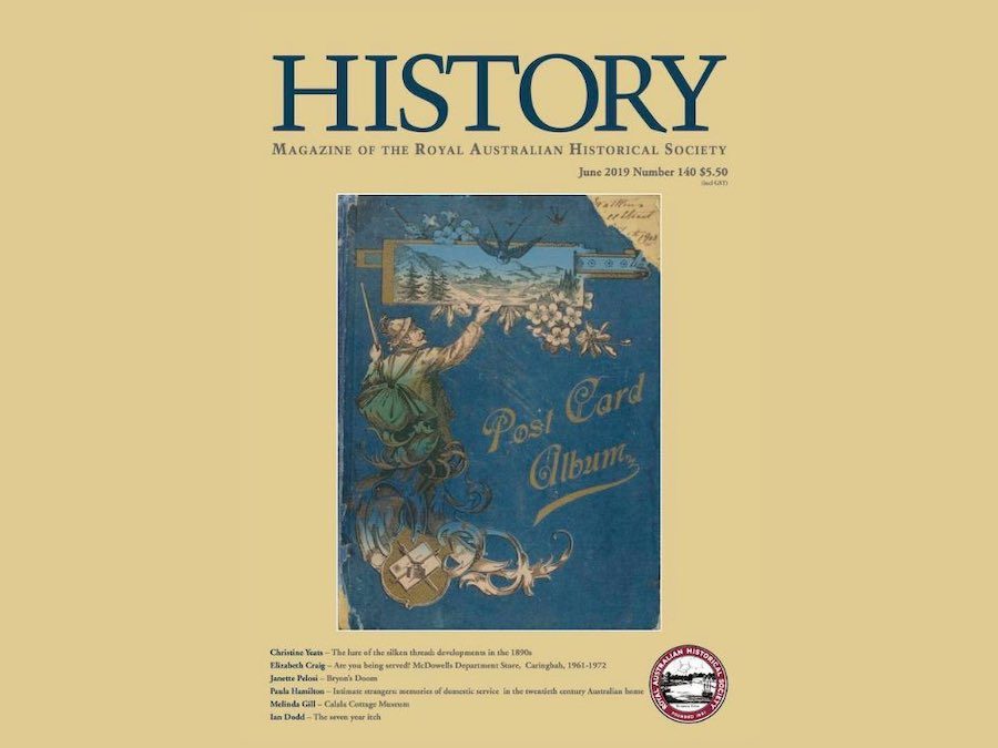 RAHS Subscriptions: Magazines – History no.140 June 2019