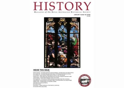 RAHS Subscriptions: Magazines – History no.132 June 2017