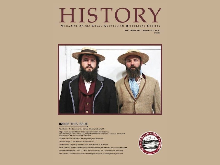 RAHS Subscriptions: Magazines – History no.133 September 2017