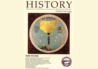 RAHS Subscriptions: Magazines – History no.134 December 2017