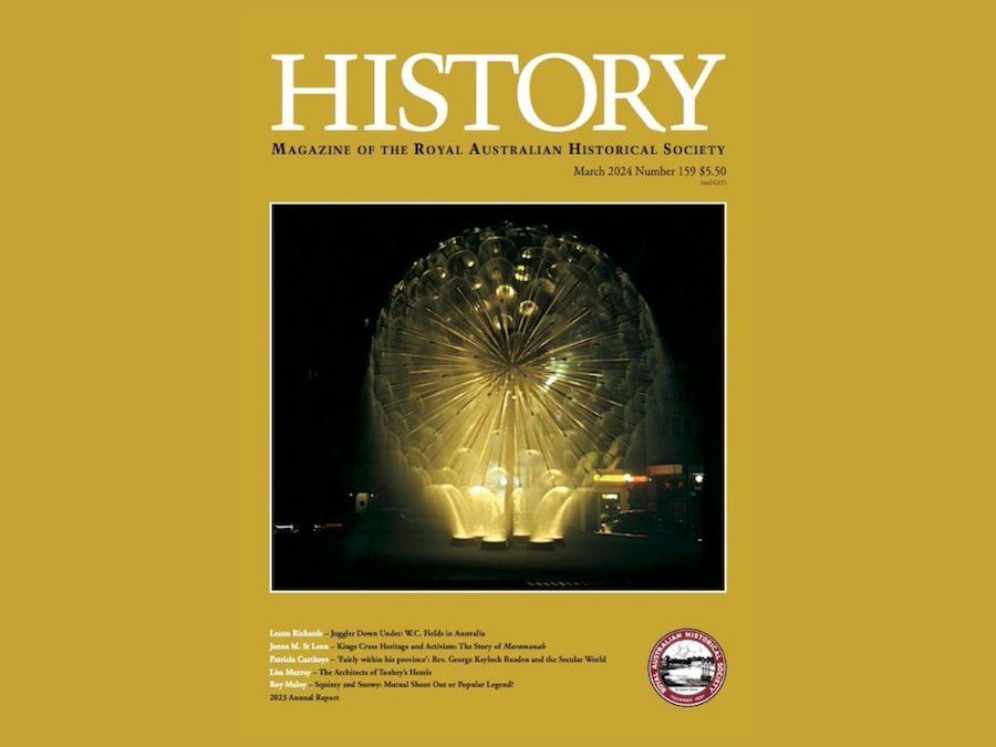 RAHS Subscriptions: Magazines – History no.159 March 2024