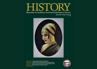 RAHS Subscriptions: Magazines – History no.163 March 2025