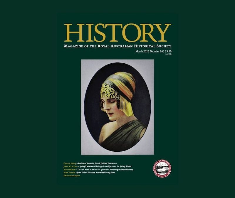 RAHS Subscriptions: Magazines – History no.163 March 2025