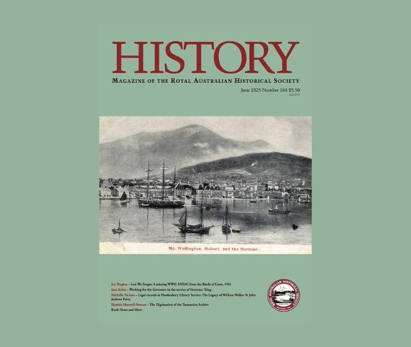 RAHS Subscriptions: Magazines – History no.164 June 2025