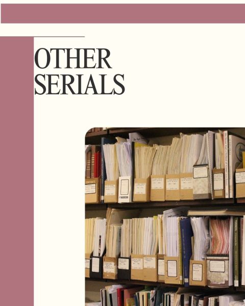 Library shelves holding a variety of historical journals and serials, including bound volumes and loose issues, part of the RAHS Library’s collection of publications from historical organisations across Australia.