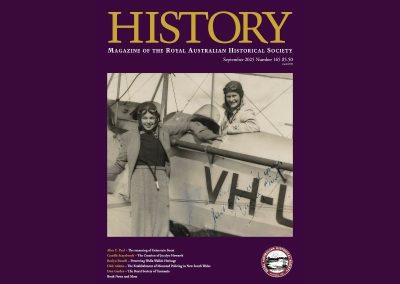 RAHS Subscriptions: Magazines – History no.165 September 2025