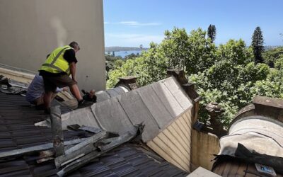 A View from the Top: External Roof Works Begin